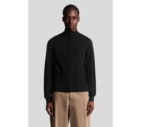 Lyle & Scott Mesh Logo Knitted Track Jacket Putty Größe: M | Leichte Jacken Outlet | Herren