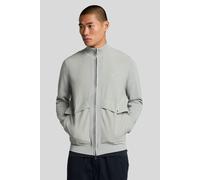 Lyle & Scott Milano Hybrid Full Zip Knitted Jacket Grey Mirage Größe: XL | Leichte Jacken Outlet | Herren | Grau