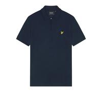 Lyle & Scott - mit kurzem Reißverschluss Poloshirt für Herren (Marine) S