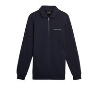 Lyle & Scott - mit kurzem Reißverschluss Sweatshirt für Herren (Marine) S