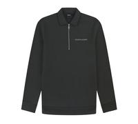 Lyle & Scott - mit kurzem Reißverschluss Sweatshirt für Herren (Metallisches Blaugrau) M