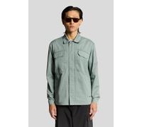 Lyle & Scott Multi Pocket Full Zip Overshirt - Blau XL