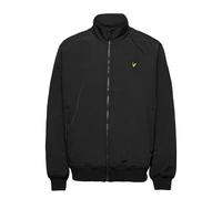 Lyle & Scott Outdoorjas Fleece gefütterte Trichterjacke Schwarz M