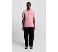 Lyle & Scott Plain Polo Shirt Garden Rose Größe: M | Casual hemden Outlet | Herren | Rosa