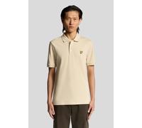 Lyle und Scott Polo Plain Grey Taupe - Größe XL Beige XL