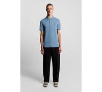 Lyle & Scott Plain Polo Shirt Ocean Sky Größe: M | Casual hemden Outlet | Herren