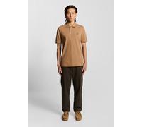 Lyle & Scott Plain Polo Shirt Tigers Eye Größe: XS | Casual hemden Outlet | Herren