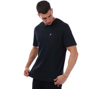 Lyle und Scott Knitted T-Shirt Navy - Größe L Dunkelblau L
