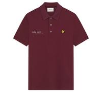 Lyle & Scott - Poloshirt für Herren (Burgunderrot) S