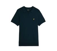 Lyle & Scott - Poloshirt für Herren, Jerseyware, Fischgrätmuster (Blau) M