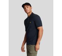 Lyle & Scott Poloshirt in Marineblau, einfarbig S