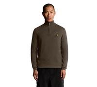 Lyle & Scott Half Zip Pull Merino Wolle Espresso - Größe XL Braun XL