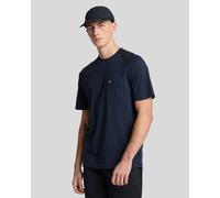 Lyle & Scott Raglan-T-Shirt aus Leinenmischung - Marineblau 2XL
