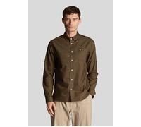 Lyle & Scott Regular Fit Light Weight Oxford Shirt Olive Größe: S | Casual hemden Outlet | Herren | Grün