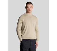Lyle & Scott Rundhalspullover aus superfeiner Baumwolle - Weidengrau 2XL