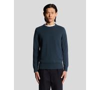 Lyle & Scott - Rundhalspullover aus Wollmischung - Schwarz 2XL