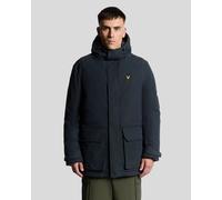 Lyle & Scott Schwerer Parka mit Kapuze - Marineblau M