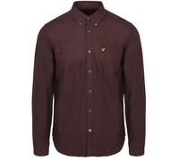Lyle & ScotT-Shirt Plain Oxford Bordeaux - Größe S Rot S