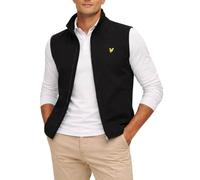 Lyle & Scott Softshell-Weste mit Trichterkragen und Netzrücken, Schwarz , S