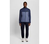 Lyle & Scott Sports Fleece Hybrid Jacket True Indigo/steel Indigo Größe: S | Leichte Jacken Outlet | Herren | Blau