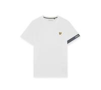 Lyle & Scott Sports Sleeve Branded T-Shirt Herren Jet White XXL