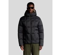Lyle & Scott Square Cocoon Pufferjacke - Schwarz L