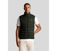 Lyle & Scott wattierte Weste in Oliv S