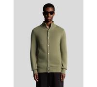 Lyle & Scott Strickjacke aus Wollmischung - Grün M