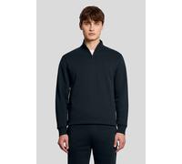 Lyle & Scott Superfine Quarter Zip Sweatshirt Dark Navy Größe: XXL | Pullover Outlet | Herren | Blau