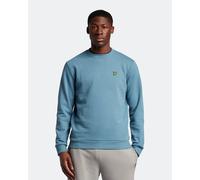 Lyle & Scott Sweatshirt mit Rundhalsausschnitt in Blau XL