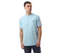 Lyle & Scott - T-Shirt für Herren, Rundhalsausschnitt, Natürlich gefärbt (Blau) XS