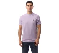 Lyle & Scott - T-Shirt für Herren, Rundhalsausschnitt, Natürlich gefärbt (Violett) S