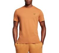 Lyle & Scott T-Shirt Herren | mit Rundhals-Ausschnitt und kurzen Ärmeln | mit goldenem Adler-Logo auf der Brust | XS - XXL
