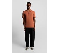 Lyle & Scott Tipped Polo Shirt Brick/dark Navy Größe: XXL | Casual hemden Outlet | Herren | Blau