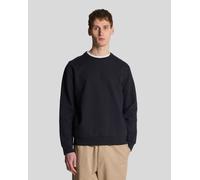 Lyle & Scott Twill Interlock Rundhals Sweatshirt - Dunkelblau XS
