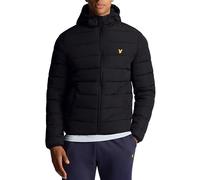 Lyle & Scott Übergangsjacke für Herren navy-blau XL - Lightweight Puffer Jacket Casual warme Daunenjacke mit Kapuze