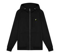 Lyle & Scott Windjacke für Herren schwarz XL - Softshell Jacket wasserdicht casual mit Kapuze, Atmungsaktiv Jacke