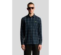 Lyle & Scott Window Pane Check Shirt Dark Navy/white Größe: M | Business hemden Outlet | Herren | Blau