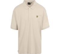 Lyle und Scott Plussize Poloshirt Ecru - Größe 3XL Wollweiß 3XL