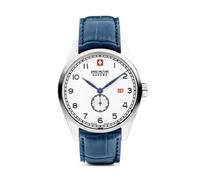 LYNX Leder Blau 40mm - Swiss Made