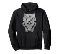 Lynyrd Skynyrd Home Sweet Alabama Gitarre Adler US-Flagge Retro Pullover Hoodie