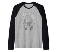 Lynyrd Skynyrd Home Sweet Alabama Gitarre Adler US-Flagge Retro Raglan