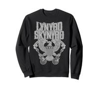 Lynyrd Skynyrd Home Sweet Alabama Gitarre Adler US-Flagge Retro Sweatshirt
