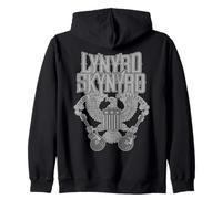 Lynyrd Skynyrd Home Sweet Alabama Guitar Eagle US Retro Flagge Kapuzenjacke