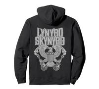 Lynyrd Skynyrd Home Sweet Alabama Guitar Eagle US Retro Flagge Pullover Hoodie