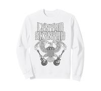 Lynyrd Skynyrd Home Sweet Alabama Guitar Eagle US Retro Flagge Sweatshirt