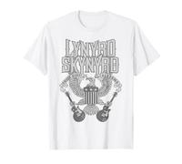 Lynyrd Skynyrd Home Sweet Alabama Guitar Eagle US Retro Flagge T-Shirt