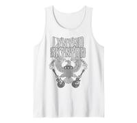 Lynyrd Skynyrd Home Sweet Alabama Guitar Eagle US Retro Flagge Tank Top