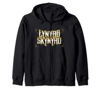 Lynyrd Skynyrd Logo Golden Redneck Southern Vintage 70er Jahre Rock Kapuzenjacke