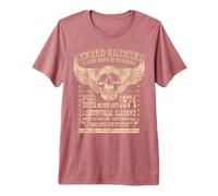 Lynyrd Skynyrd Sweet Home Alabama 74 Rock Festival Biker 70er Jahre Premium T-Shirt